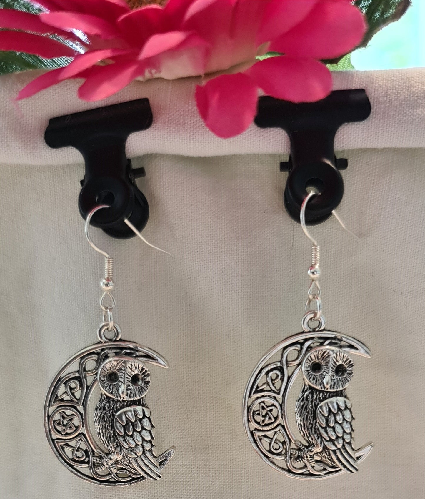 Boucles d'oreilles "Motifs d'argent"