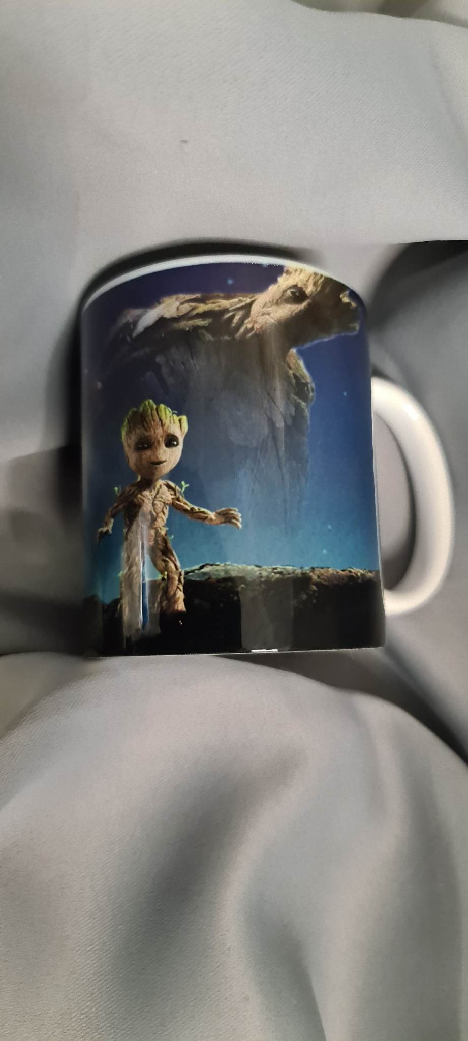 Tasse "Groot et Yoda"
