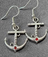 Boucles d'oreilles "Ancre marine"