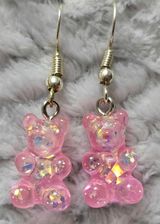 jolie boucles d'oreilles "Ourson"
