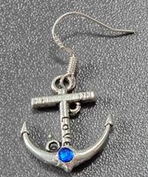 Boucles d'oreilles "Ancre marine"