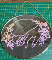 miroir de décoration personnalisable
