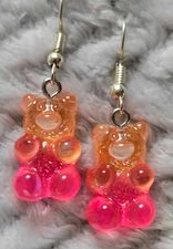 jolie boucles d'oreilles "Ourson"