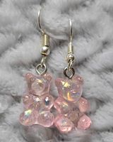jolie boucles d'oreilles "Ourson"