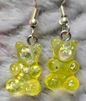 jolie boucles d'oreilles "Ourson"