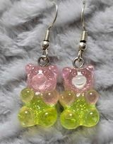 jolie boucles d'oreilles "Ourson"