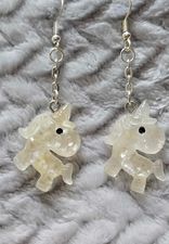Boucles d'oreilles "Licornes"