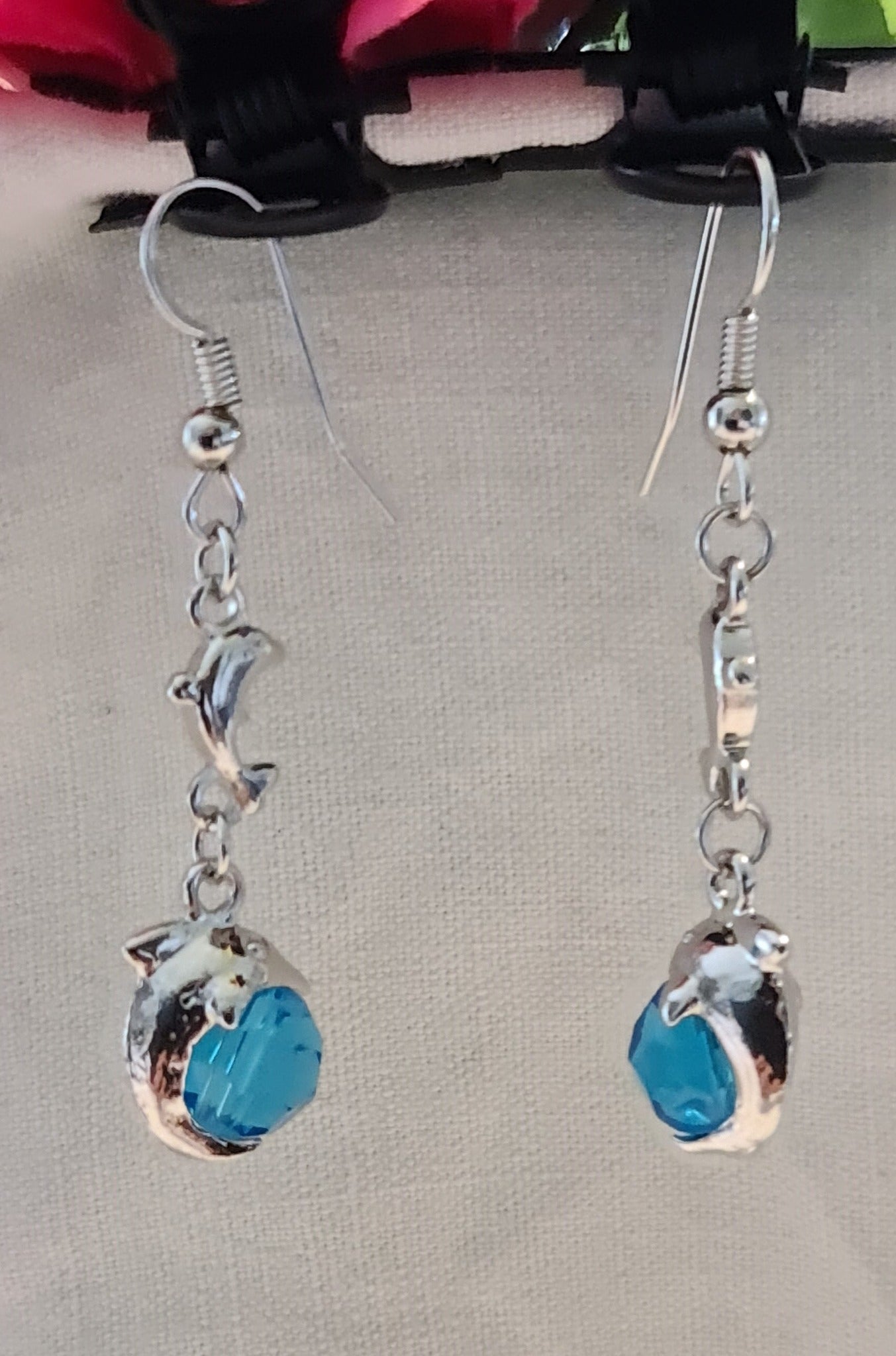Boucles d'oreilles "Dauphins"