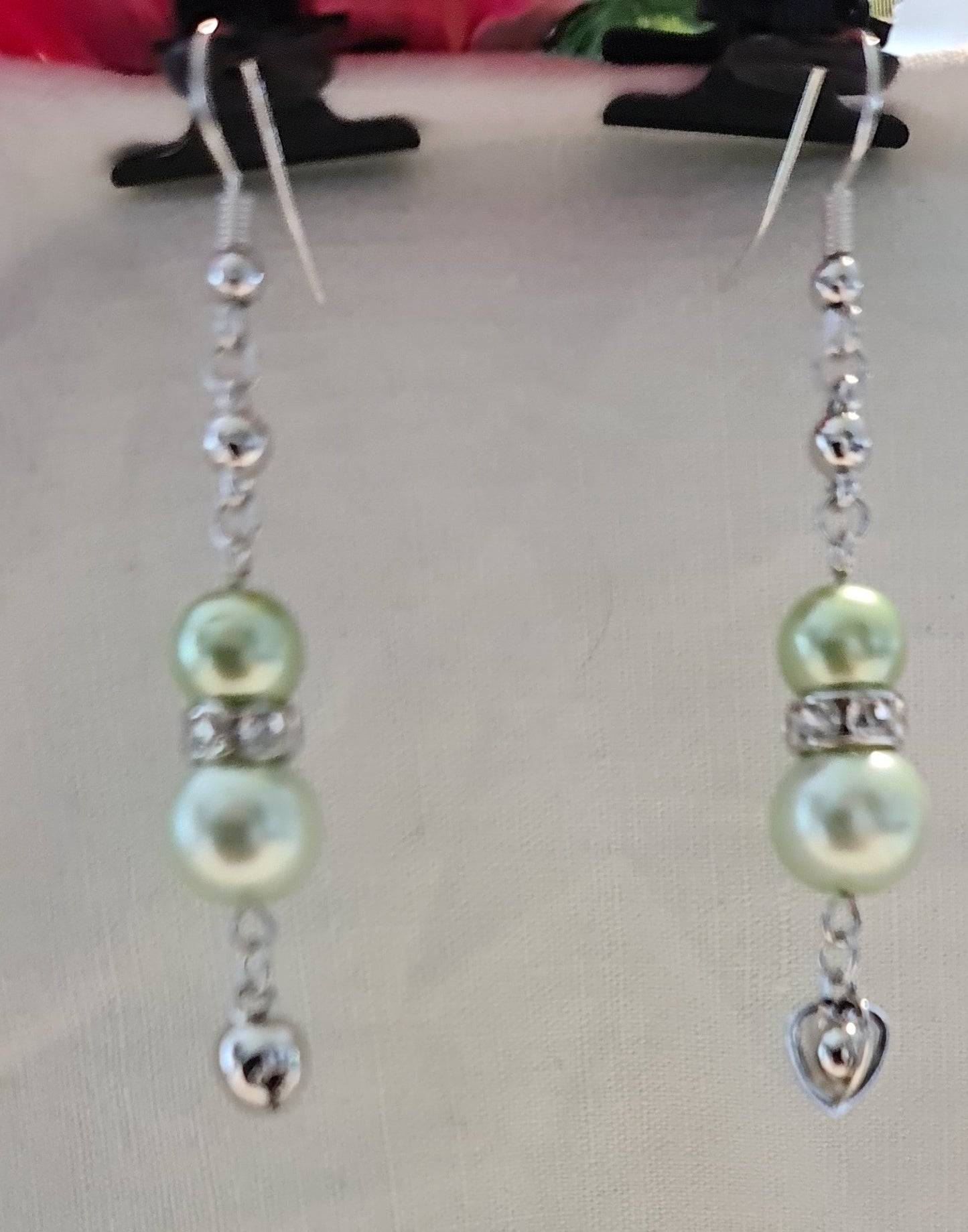 Boucles d'oreilles "Chute de perles"