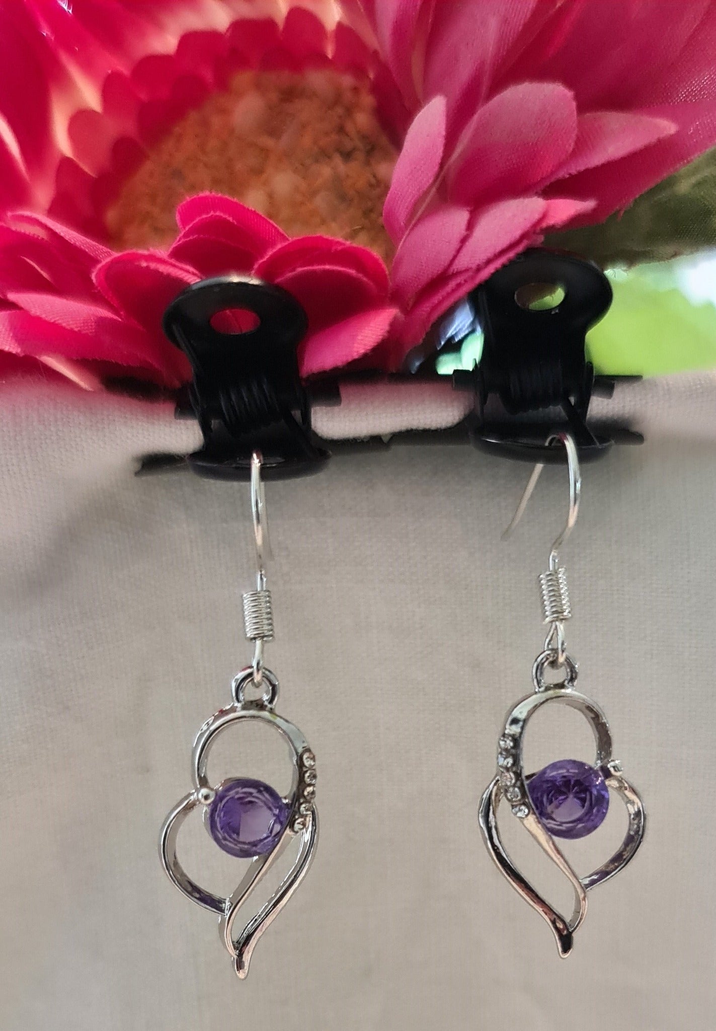 Boucles d'oreilles "Gouttes de pluie"