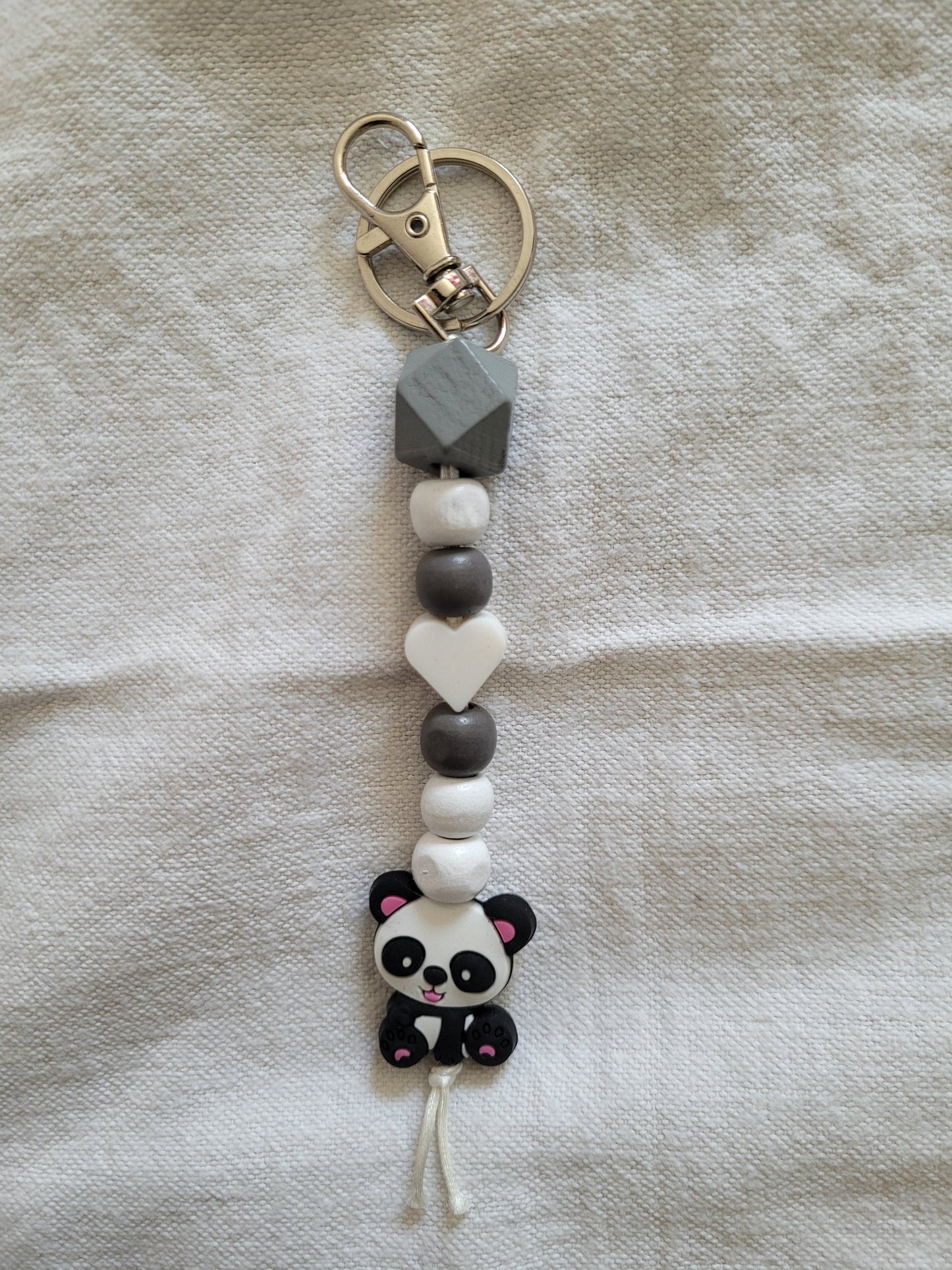 Porte-clés pandas