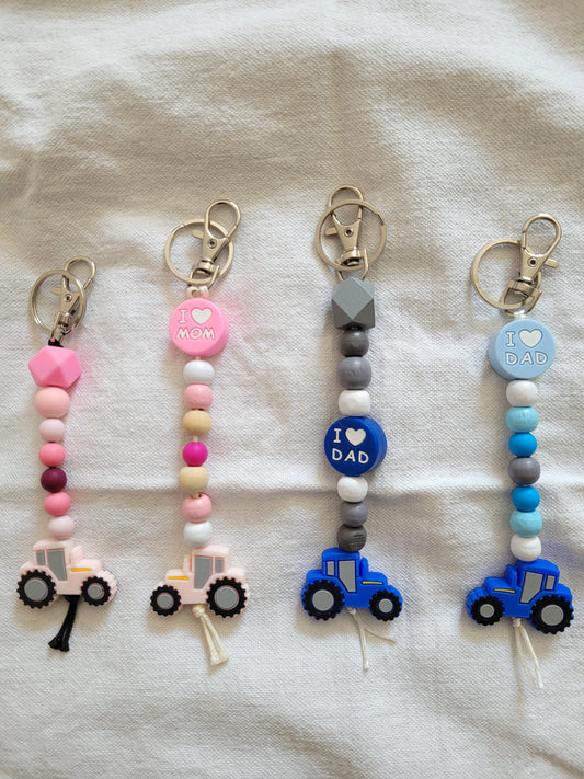 Porte-clés tracteurs