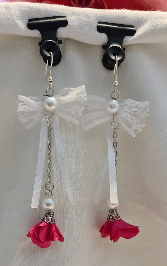 Boucles d'oreilles "Ruban"