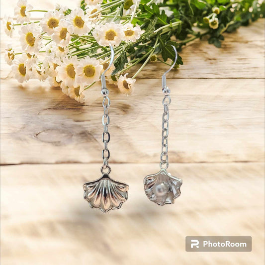 Boucles d'oreilles "Coquillages"